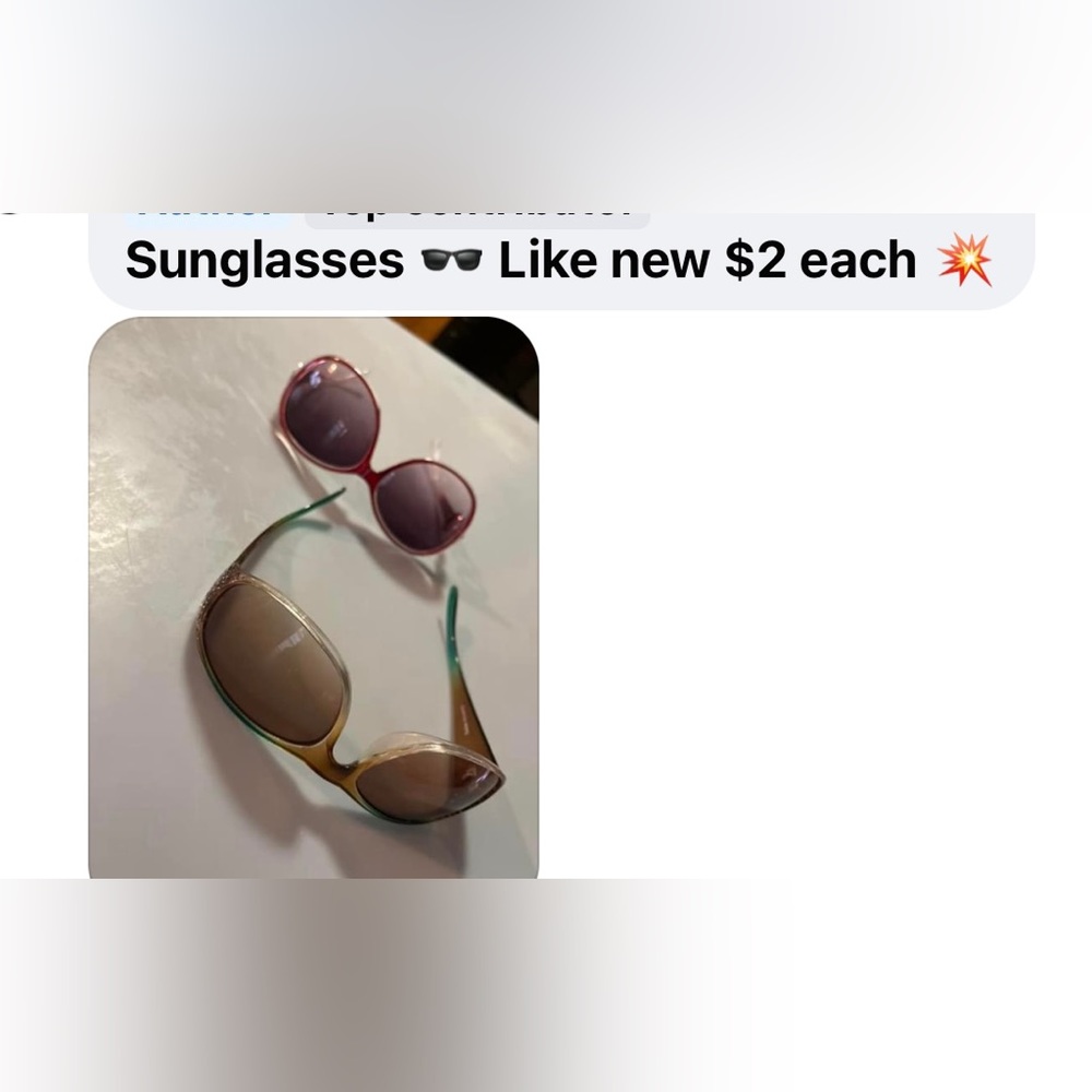 New sunglasses